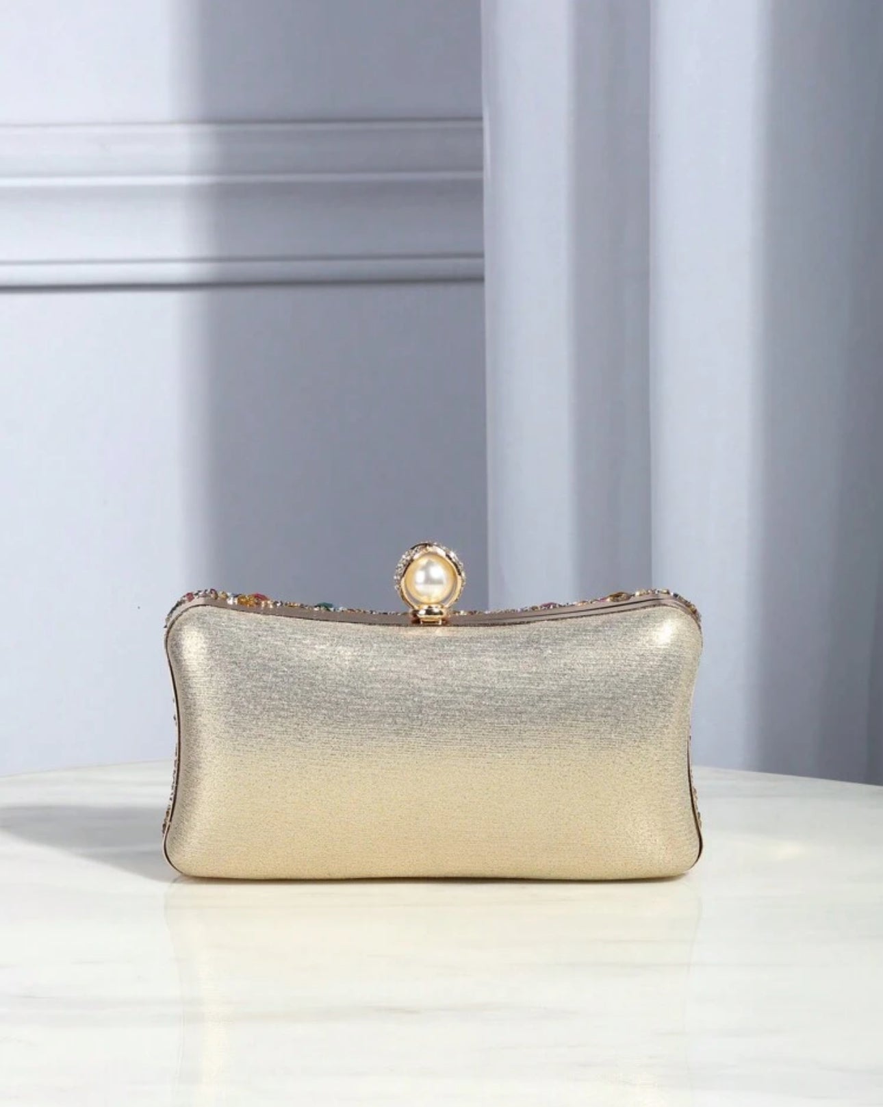 Rainbow Gold Clutch