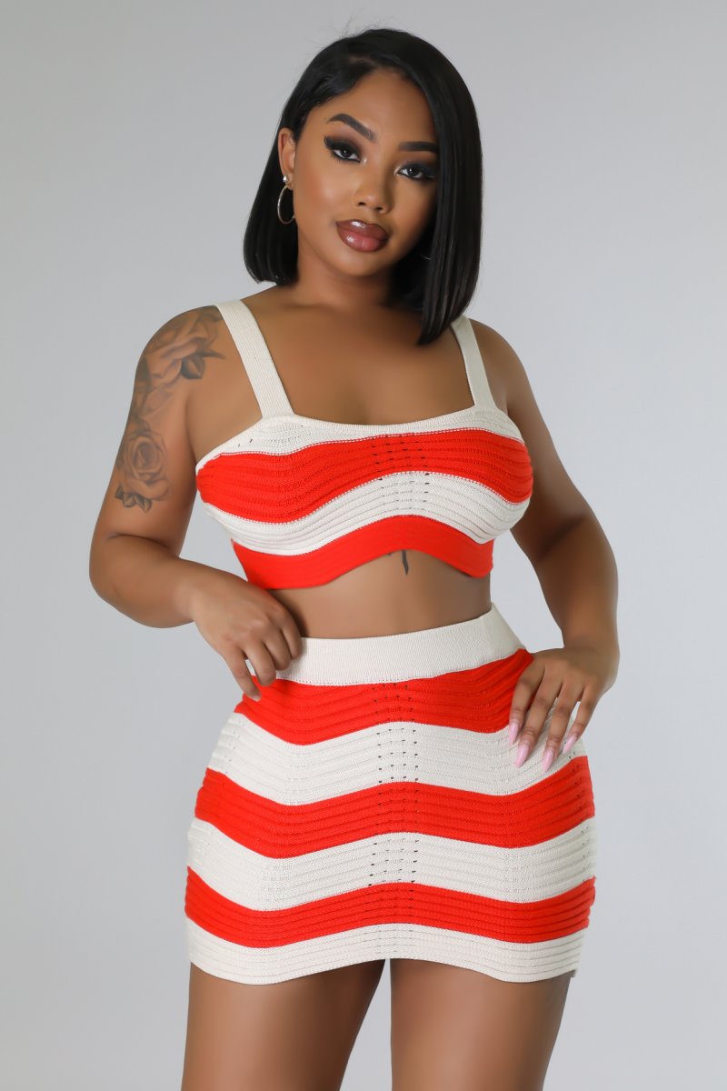 Chasing Vacation Skirt Set