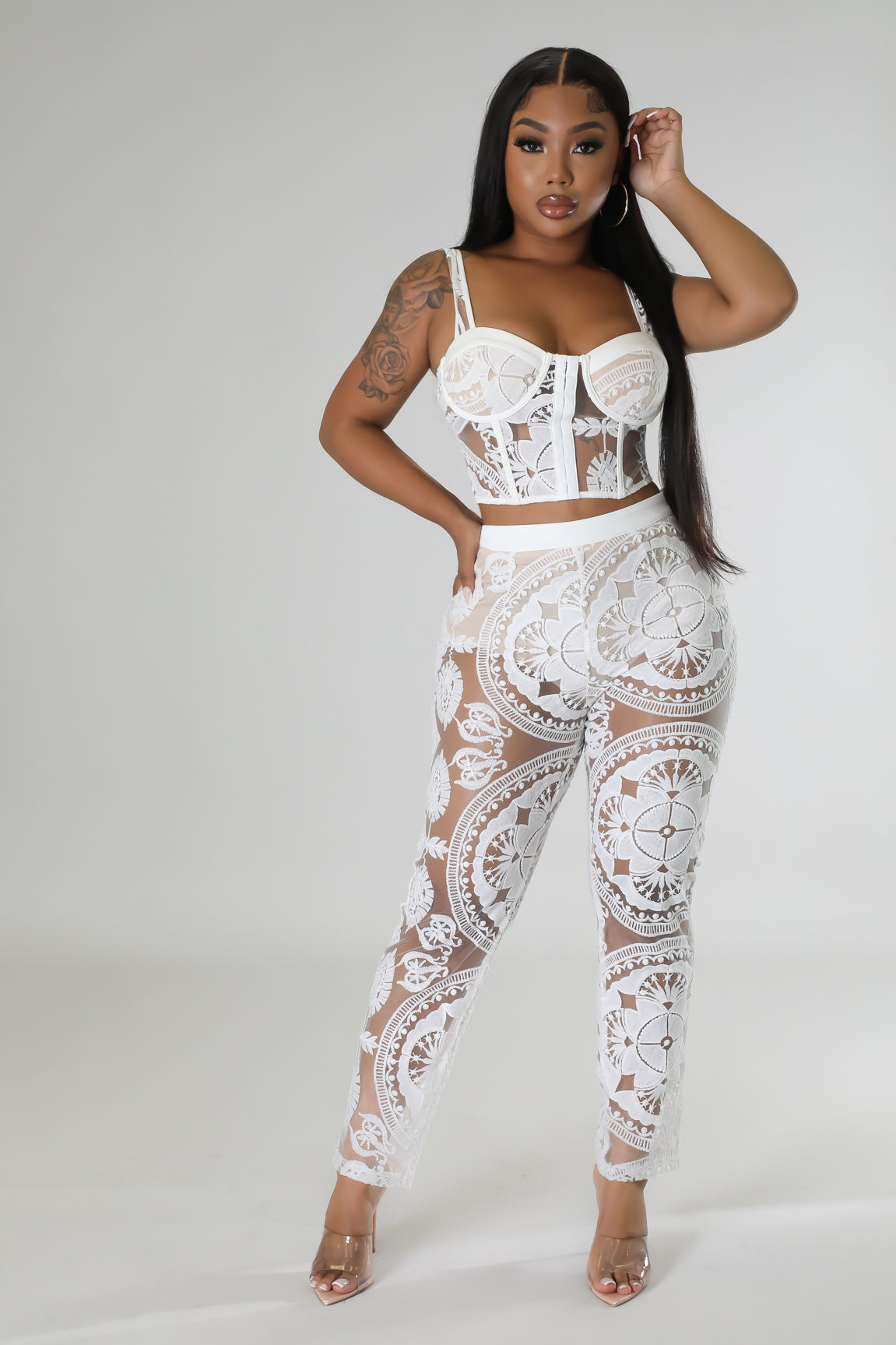 Laciest Days Pants Set