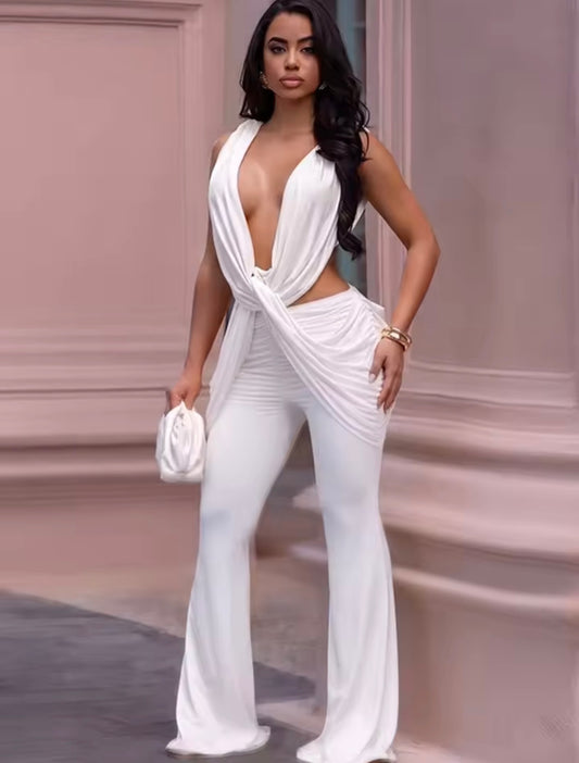 White Draped Elements