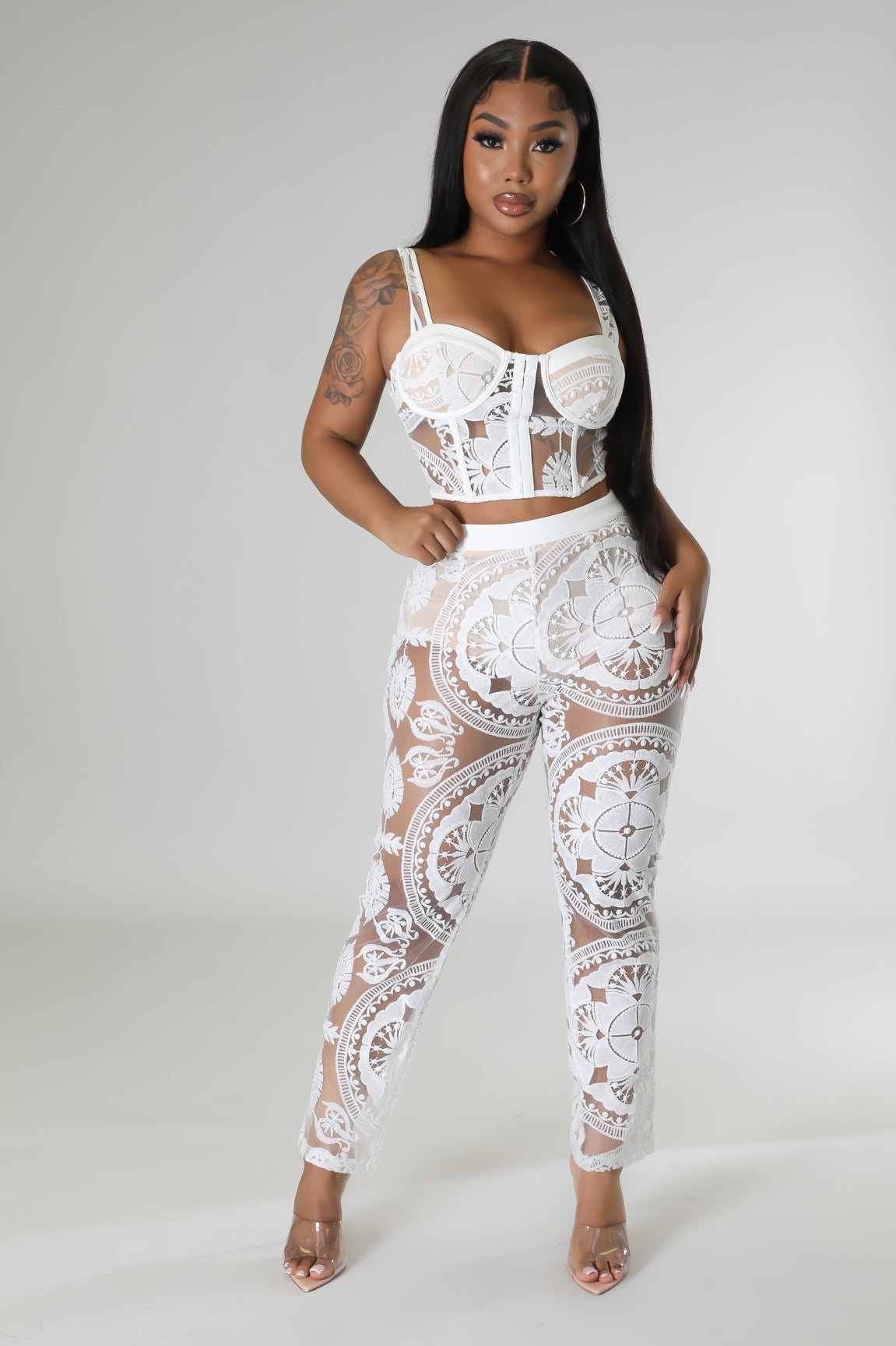 Laciest Days Pants Set